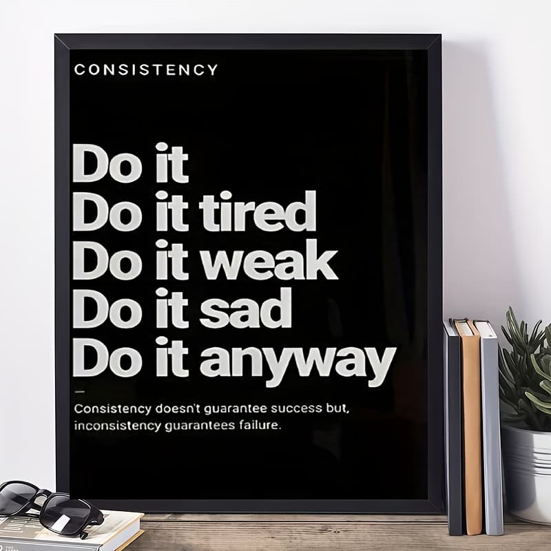 Consistency Poster, photo 1 of 7